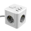 Flector 3-Fach Steckdosenwürfel inkl. USB 1,4 m