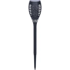Flector Garten LED-Solarfackel Flame schwarz 5er-Set