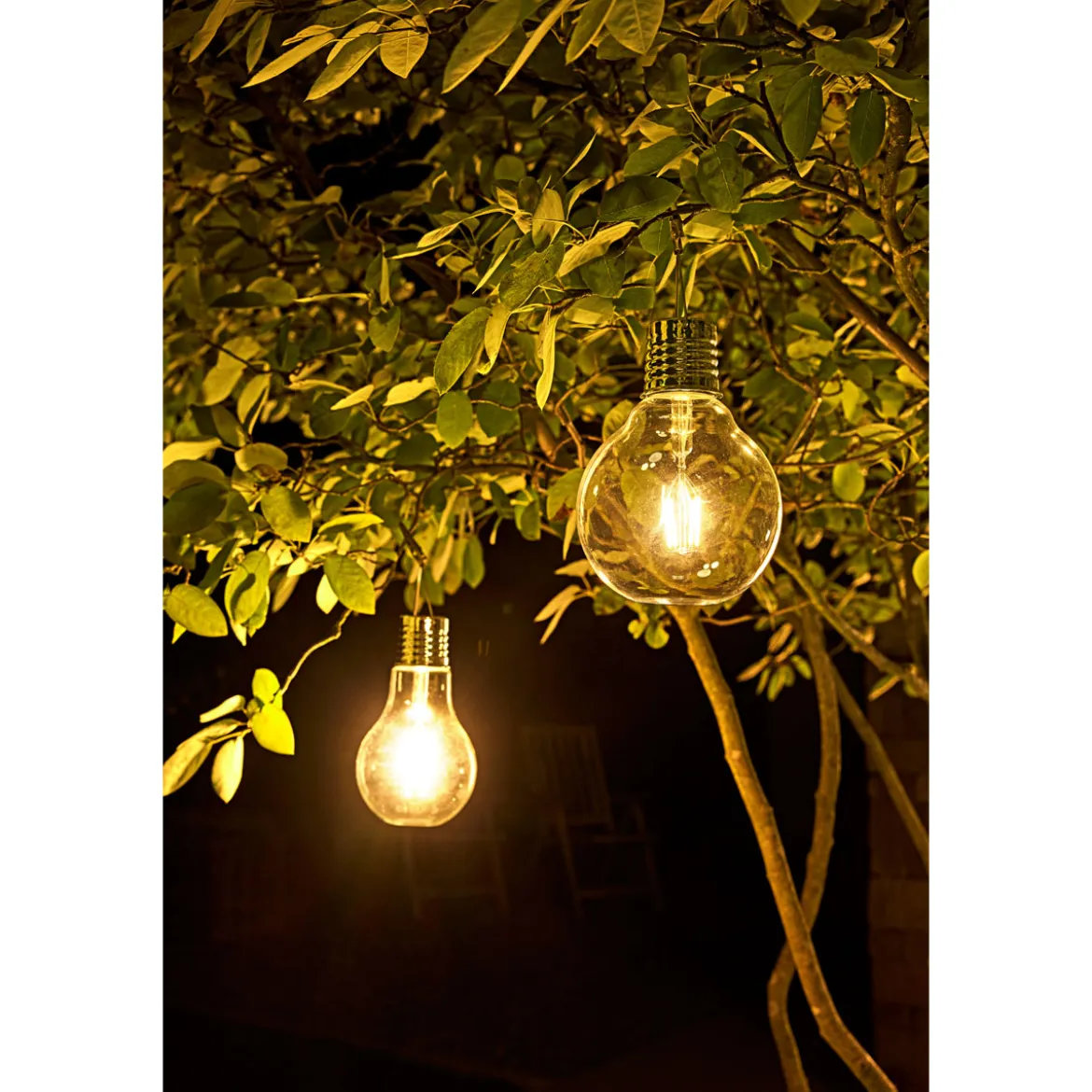 Flector Garten LED-Solar-Glühlampe Retro