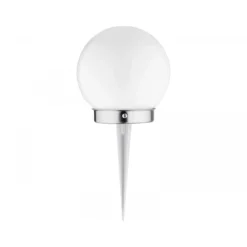 Flector Garten Solar-Kugelleuchte weiß Durchmesser 15 cm