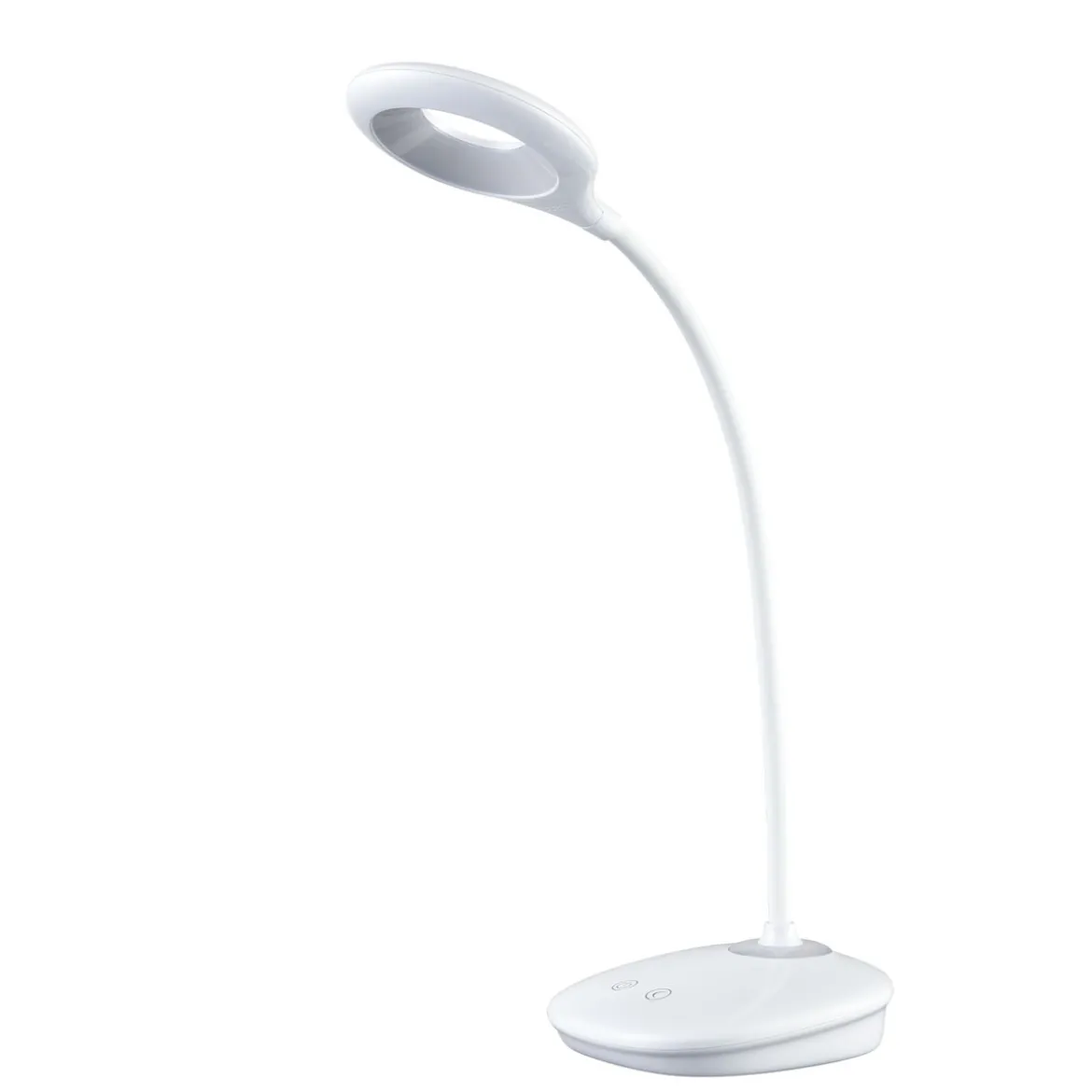 FLECTOR STL Easy H43 cm inkl. 4W LED4000K weiss Flexarm 3-Step-Dim, Nachtlic