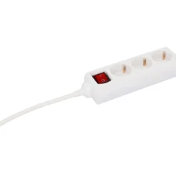 Flector Technik Tischsteckdose 3-fach weiß