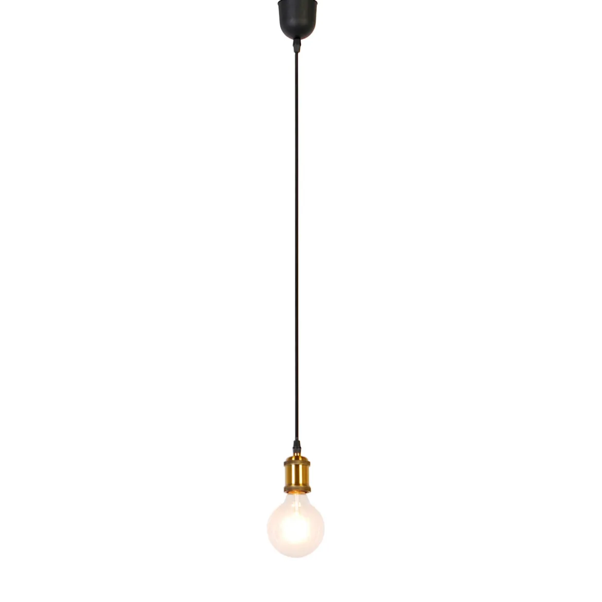 Flector Vintage-Pendelleuchte Edison bronze