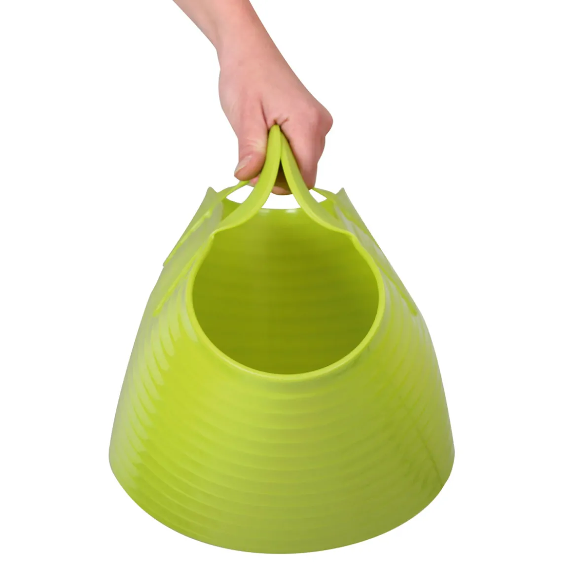 Flexibler Trog FlexBag 12 L grün