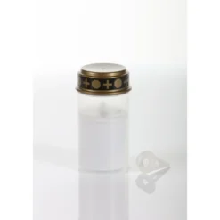 Flower Power LED Outdoor Grablampe mit Dorn SPINA WHITE 7 x 13 cm Kunststoff