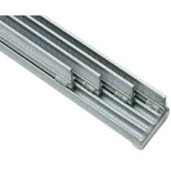 Fl.-Vorh. Komfort 4lfg. Kpl. 225 alu.