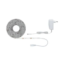 FN SimpLED Strip Set 5m Tageslichtweiss17W 230/12V DC Weiss Metall Kst.