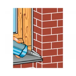 Fundamo Silikon Dach und Wand braun