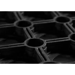 Fussmatte Gummiring 80x120cm offenschwarz