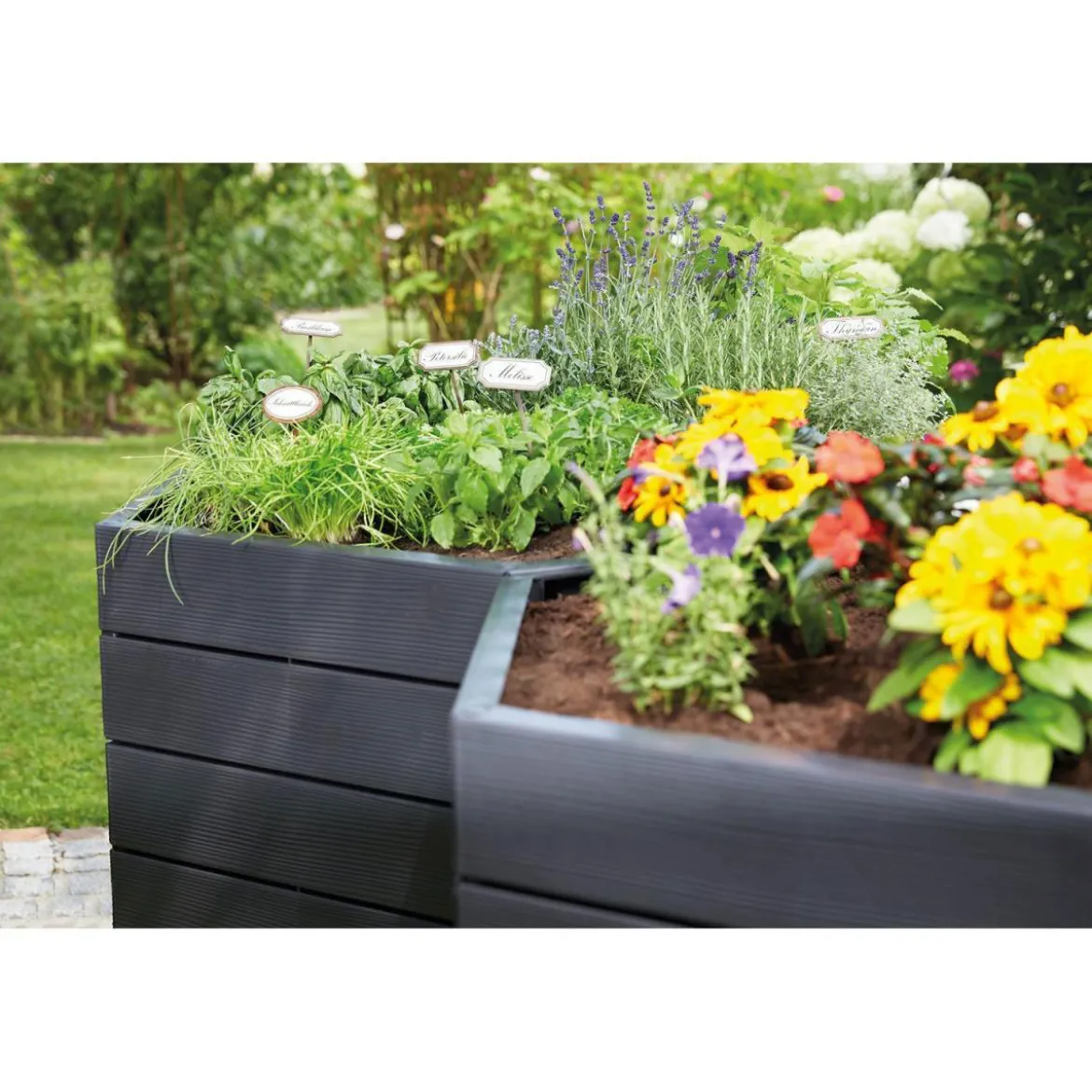 Garantia Hochbeet-System Ergo 6 Paneele
