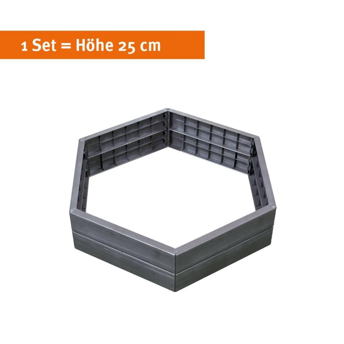 Garantia Hochbeet-System Ergo 6 Paneele
