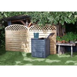 Garantia Komposter Thermo Wood 400 L anthrazit-braun