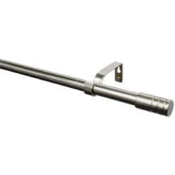 Gardinenstange Zylinder Dm 16/19mmMetall ausziehbar 190-360cm