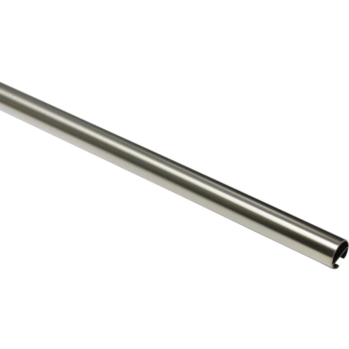 GardiniaGardinenstange Chicago mit Innenlauf Durchmesser 16 mm 120 cm Edelstahl-Optik