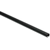 GardiniaGardinenstange Memphis mit Innenlauf Durchmesser 16 mm 120 cm schwarz matt