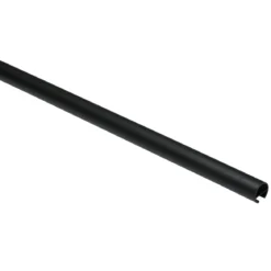 GardiniaGardinenstange Memphis mit Innenlauf Durchmesser 16 mm 200 cm schwarz matt