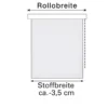 GardiniaThermo-Rollo crema 82x160 cm