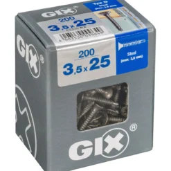 Gix Schnellbauschrauben B Trompetenkopf Bohrspitze 3,5x