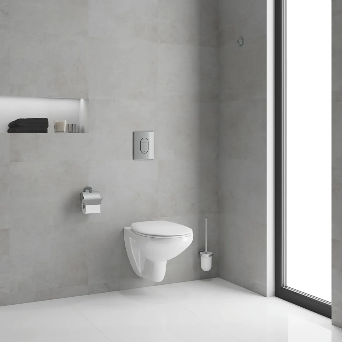 Grohe Wand-WC Komplett-Set Solido 5in1 inkl Befestigungsmaterial