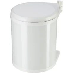 Hailo Mülleimer Compact Box M 15 L weiß