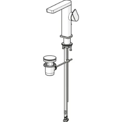 Hansa Waschtischarmatur „Stela Eco“ Chrom