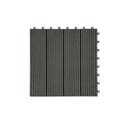 Hartmann WPC Fliese Anthrazit 30x30x2,2cm