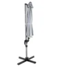 Haveson Ampelschirm Catania 300 cm silbermetallic