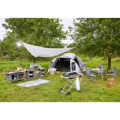 Haveson Campingstuhl mit Getränkehalter