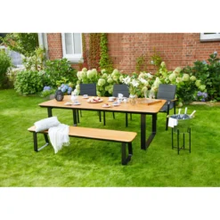 Haveson Gartenbank Montenegro Eukalyptusholz