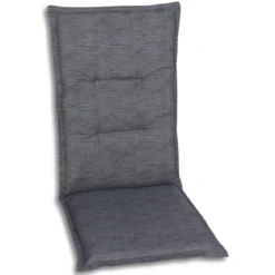 Haveson Sitzauflage Hochlehner 118x48x4cm anthrazit