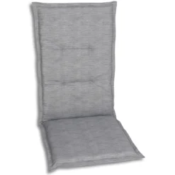 Haveson Sitzauflage Hochlehner 118x48x4cm hellgrau