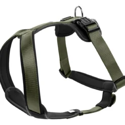Hunter Geschirr Neopren oliv-schwarz Größe S