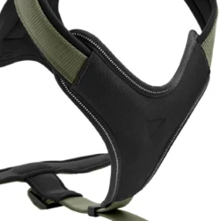 Hunter Geschirr Neopren oliv-schwarz Größe S