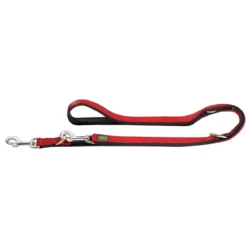 Hunter V-Leine Neopren 15/200 rotrot/schwarz Nylon/Neopren