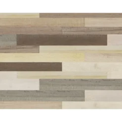 INDO-FSC Barnwall Lombardy Wandverkleid.Paket 0,86 m2, 3 Breiten 120x15/12/9x1cm