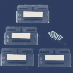 Kennzeichenhalter simple fix transparent
