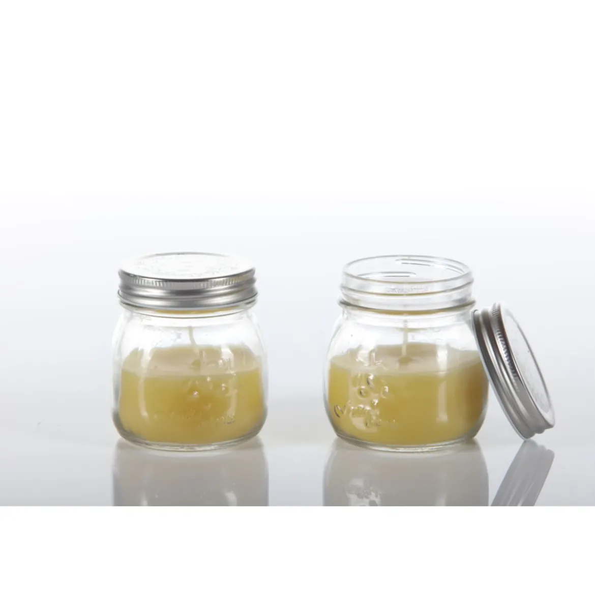 Kerze Potty im Glas 8x9 cm