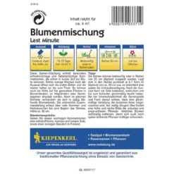 Kiepenkerl Blumenmischung Last Minute Profi-Line