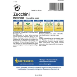 Kiepenkerl Zucchini Defender F1 Profi-Line