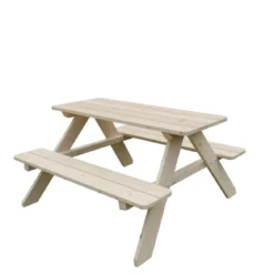 Kinder Picknick-Tisch, Nadelholz unbeh.89x90x51cm