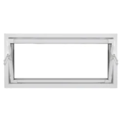 Kippfenster Q59 1000 x 500 mm ISO Glas weiss