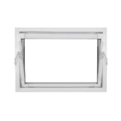 Kippfenster Q59 800 x 600 mm ISO Glas weiss