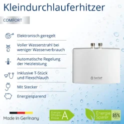 Kleindurchlauferhitzer Saniself „KDE“
