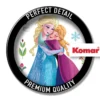 KomarSelbstklebende Vlies Wandtattoo Frozen Nordic Summer XXL 127x200 cm