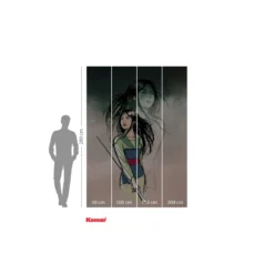 KomarVlies Fototapete Brave Mulan 200x280 cm