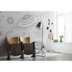 KomarVlies Fototapete Cosmos Sketch 300x280 cm