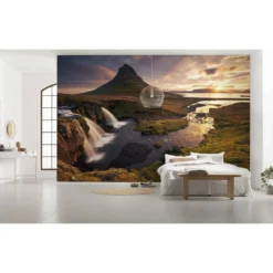 KomarVlies Fototapete Guten Morgen auf Isländisch 400x250 cm