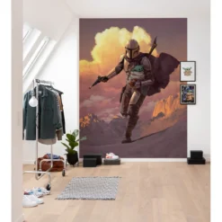 KomarVlies Fototapete Mandalorian Escape 200x280 cm