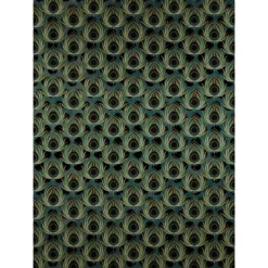 KomarVlies Fototapete Paon Vert 200x280 cm