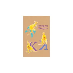 KomarWandbild ABC Animal K 50x70 cm